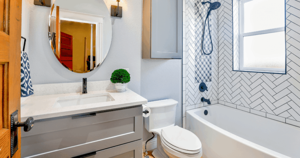 Pick a bathroom color scheme