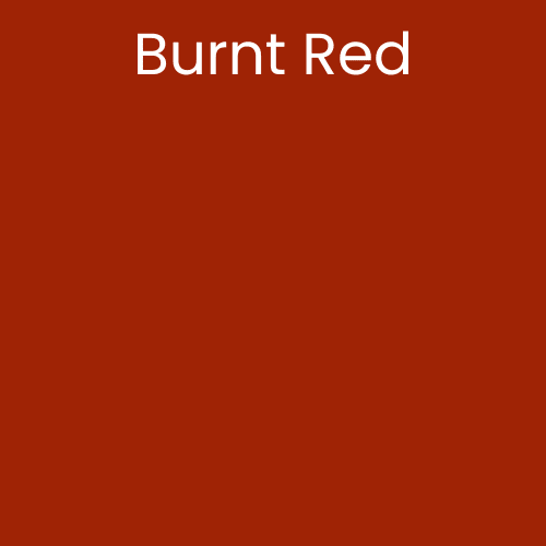 Burnt red accent color