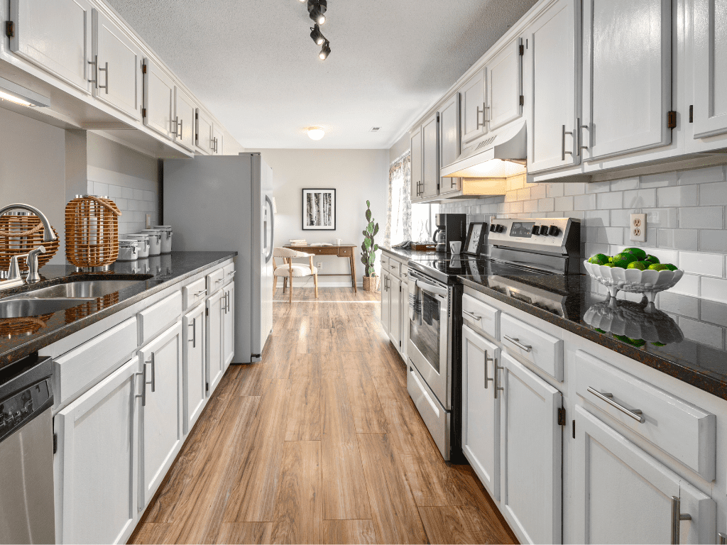 Galley Kitchen Remodel Idea