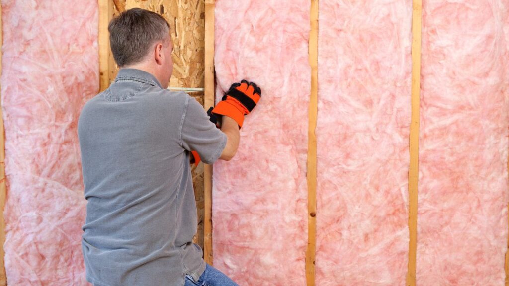 Insulating a wall