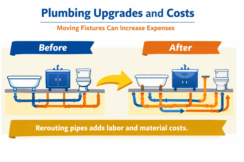 Plumbing upgrade costs