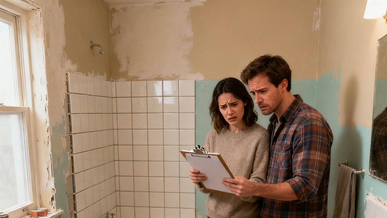 Bathroom remodel hidden costs