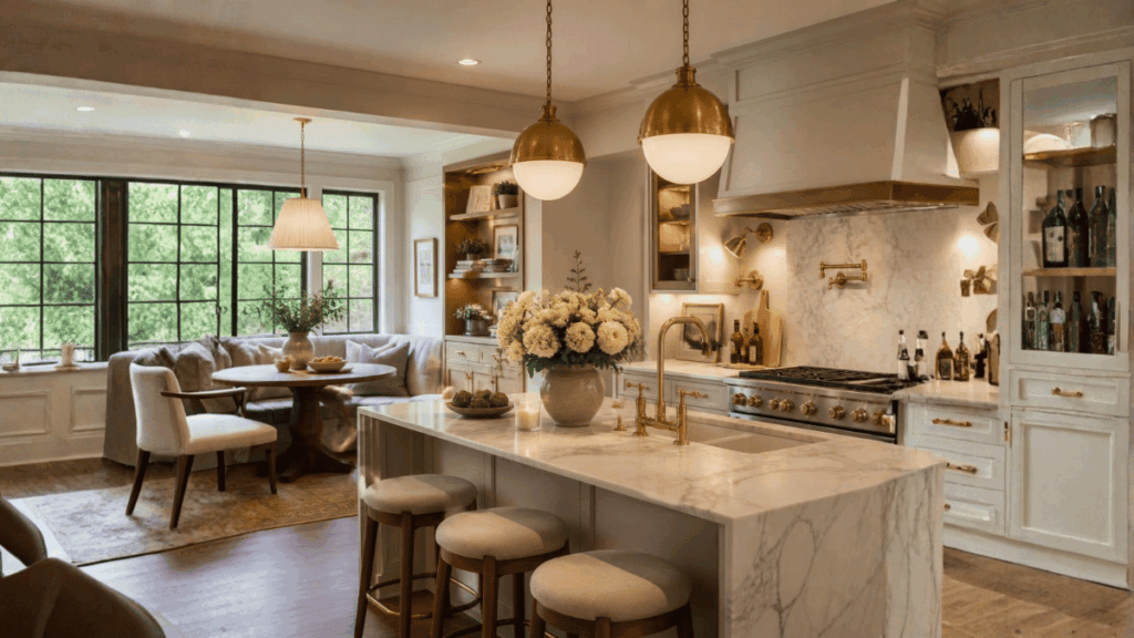 Calculator and cost breakdown chart showing average home remodel costs by project type